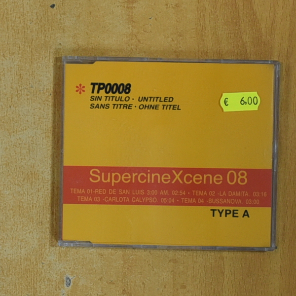 [423451] SUPERCINEXCENE - SIN TITULO - CD SINGLE