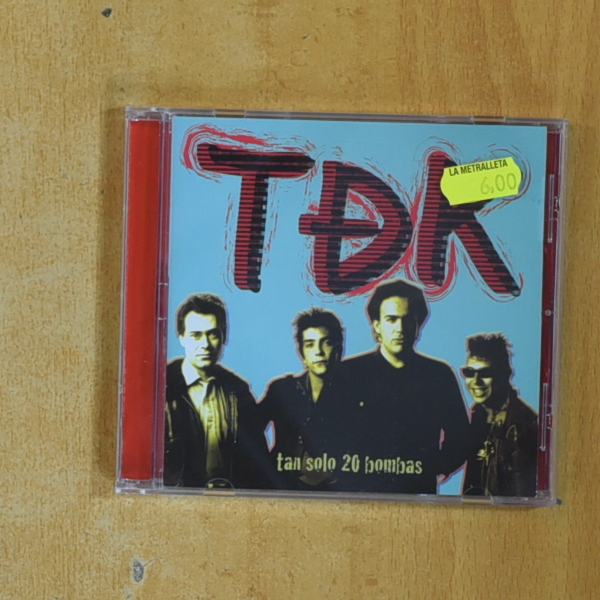 TDK - TAN SOLO 20 BOMBAS - CD