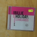 BILLIE HOLIDAY - STANDARDS - CD