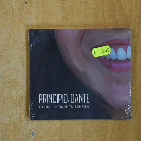 PRINCIPIO DANTE - LO QUE ESCONDE TU SONRISA - CD