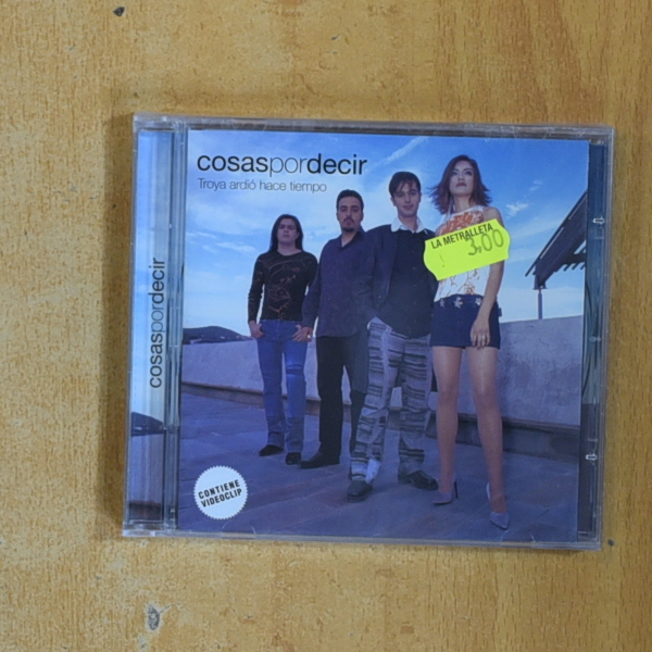 [423644] COSAS POR DECIR - TROYA ARDIO HACE TIEMPO - CD