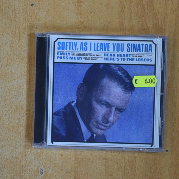 FRANK SINATRA - SOFTLY AS I LEAVE YOU - CD