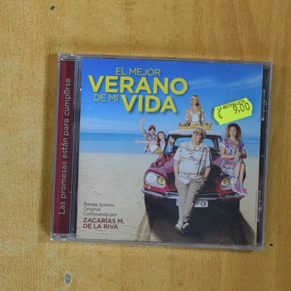 ZACARIAS M DE LA RIVA - EL MEJOR VERANO DE MI VIDA - CD