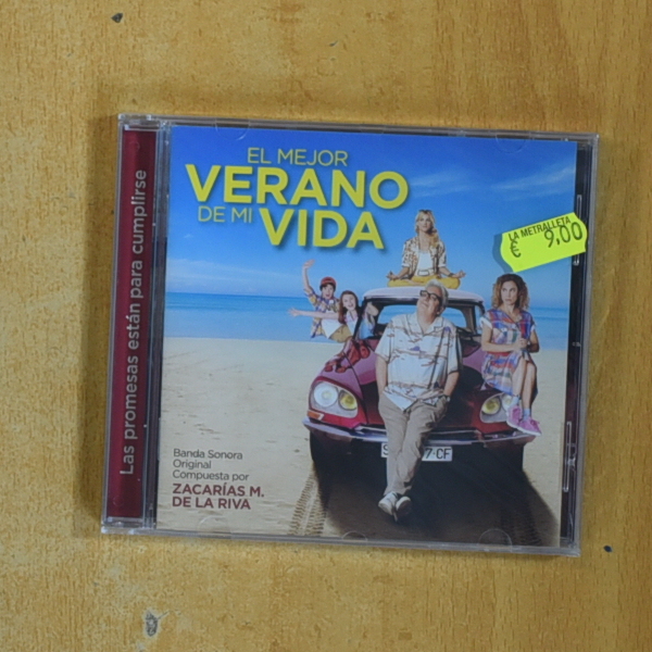 ZACARIAS M DE LA RIVA - EL MEJOR VERANO DE MI VIDA - CD
