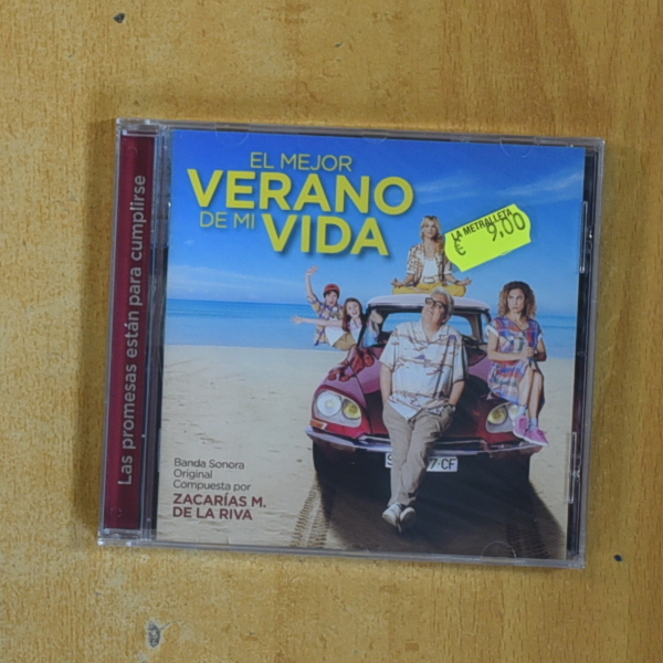 ZACARIAS M DE LA RIVA - EL MEJOR VERANO DE MI VIDA - CD