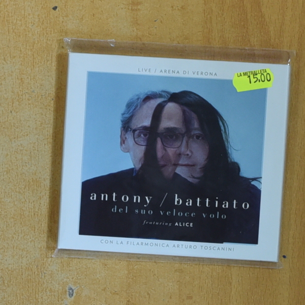 ANTONY / BATTIATO - DEL SUO VELOCE VOLO - CD