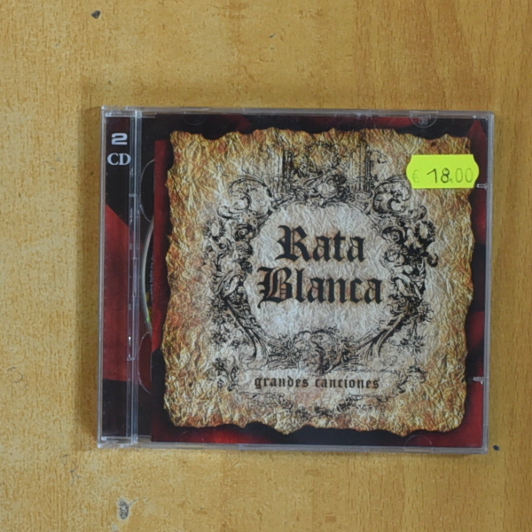 RATA BLANCA - GRANDES CANCIONES - CD