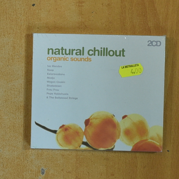 VARIOS - NATURAL CHILLOUT ORGANIC SOUNDS - CD