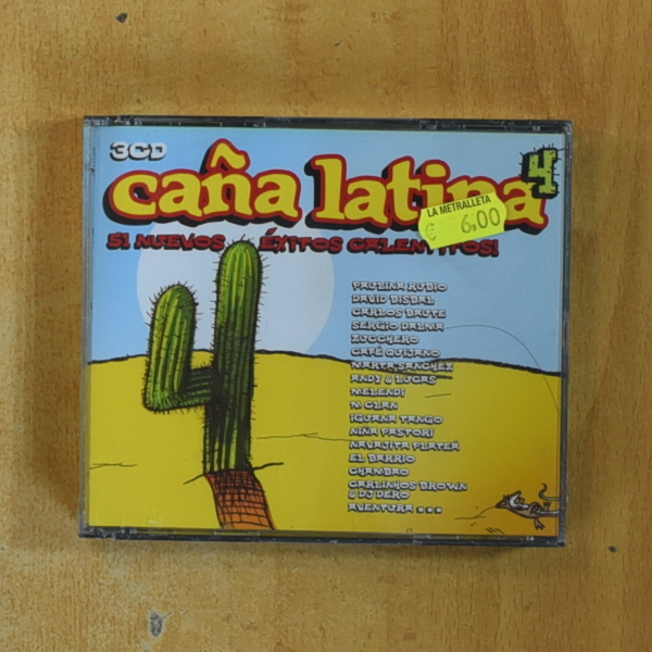 VARIOS - CAÑA LATINA - CD