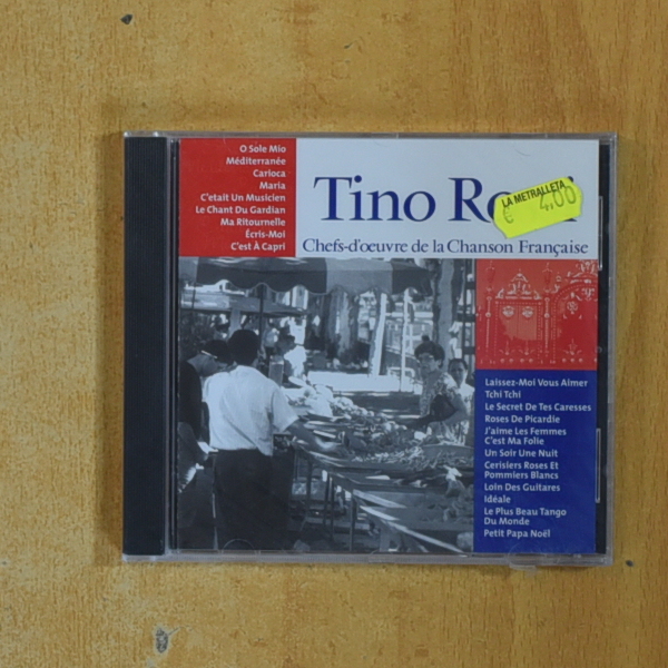 TINO ROSSI - CHEFS D OEUVRE DE LA CHANSON FRANCAISE - CD
