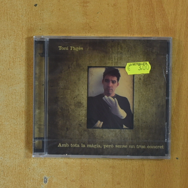 TONI PAGES - AMB TOTA LA MAGIA PERO SENSE UN TRUC CONCRET - CD