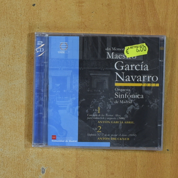 MAESTRO GARCIA NAVARRO - IN MEMORIAN - CD