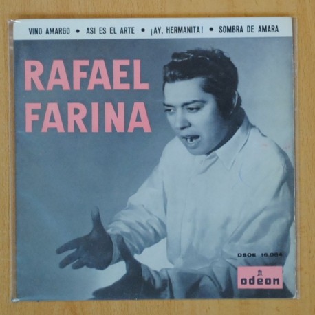 RAFAEL FARINA - VINO AMARGO + 3 - EP