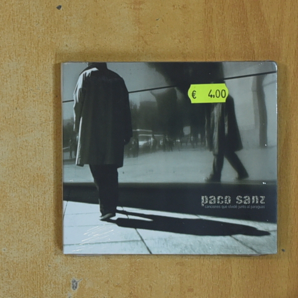 PACO SANZ - CANCIONES QUE OLVIDE JUNTO AL PARAGUAS - CD