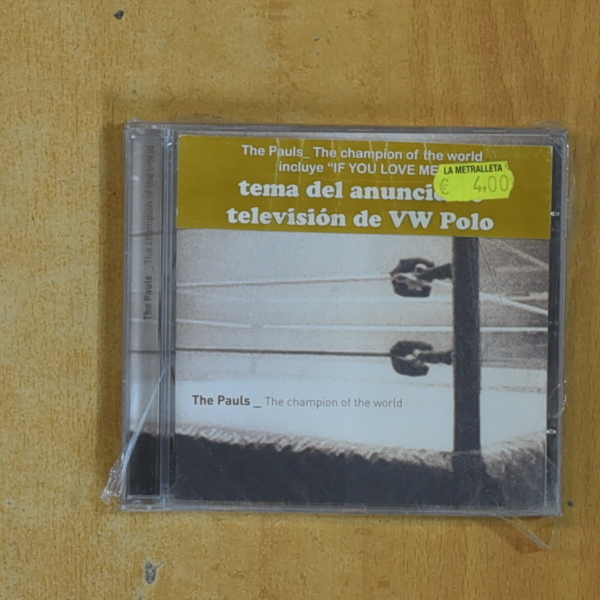 THE PAULS - THE CHAMPION OF THE WORLD - CD