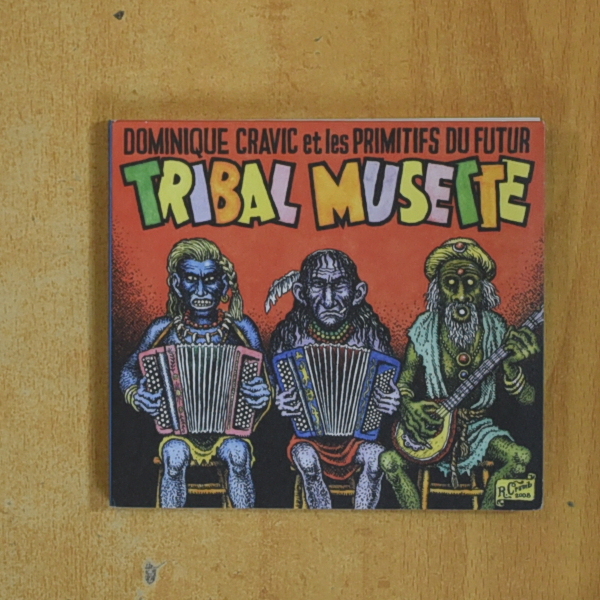 DOMINIQUE CRAVIC ET LES PRIMITFS DU FUTUR - TRIBAL MUSETTE - CD