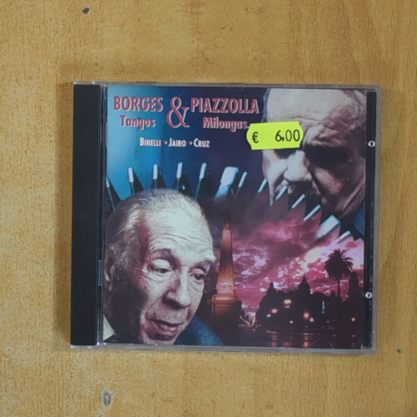 BORGES & PIAZZOLLA - TANGOS & MILONGAS - CD