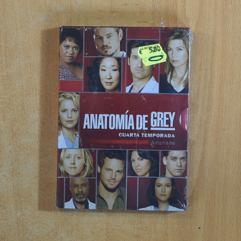 [424441] ANATOMIA DE GREY - CUARTA TEMPORADA - DVD