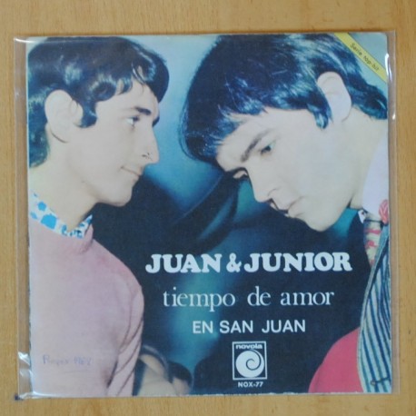 [264112] JUAN Y JUNIOR - TIEMPO DE AMOR / EN SAN JUAN - SINGLE