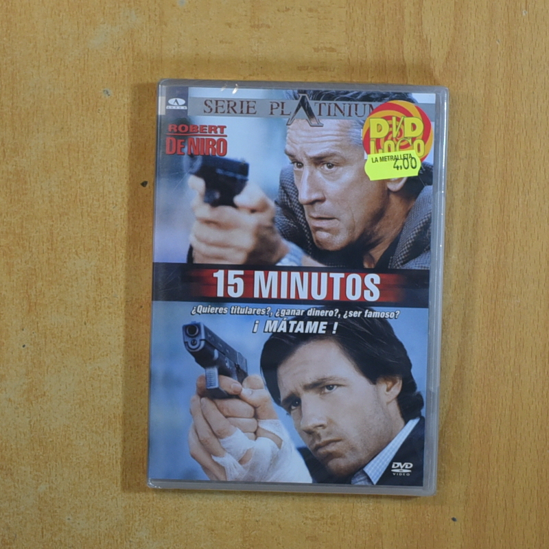 15 MINUTOS - DVD
