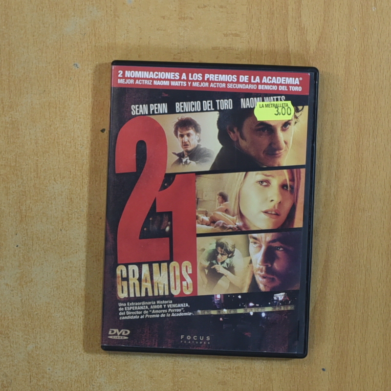 21 GRAMOS - DVD