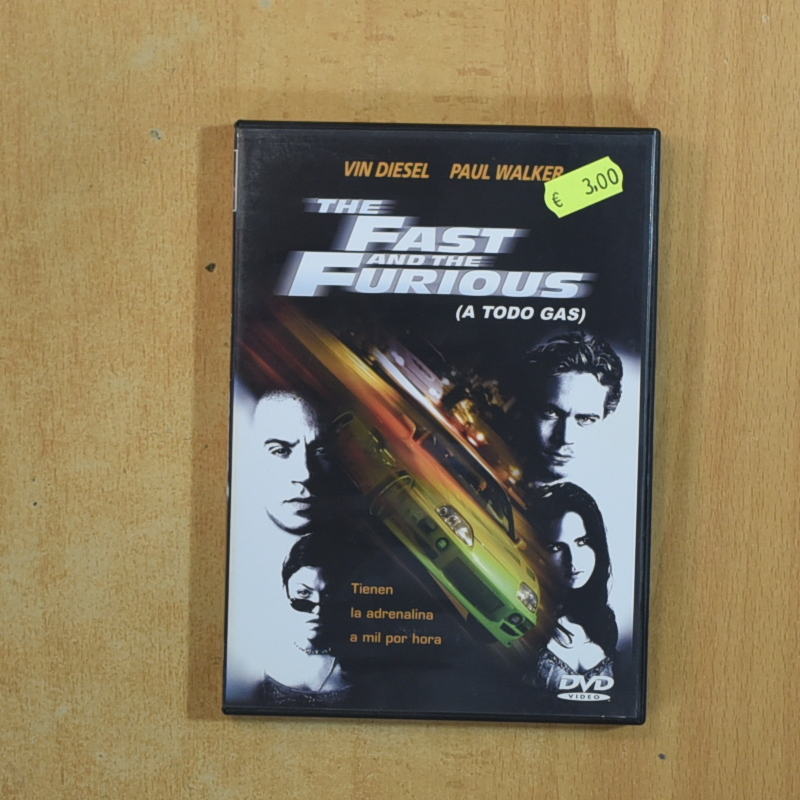 THE FAST AND THE FURIOUS - DVD