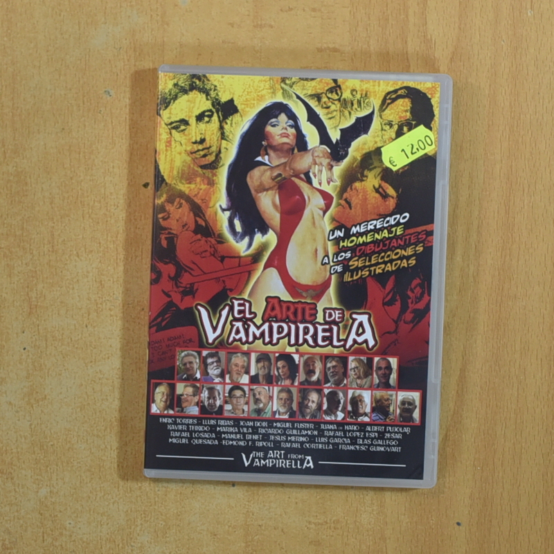 EL ARTE DE VAMPIRELA - DVD