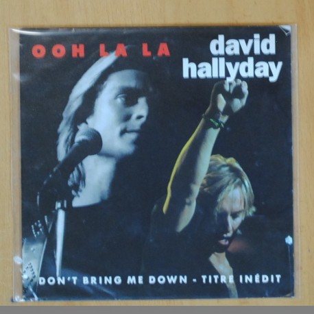 [264159] DAVID HALLYDAY - OOH LA LA - SINGLE