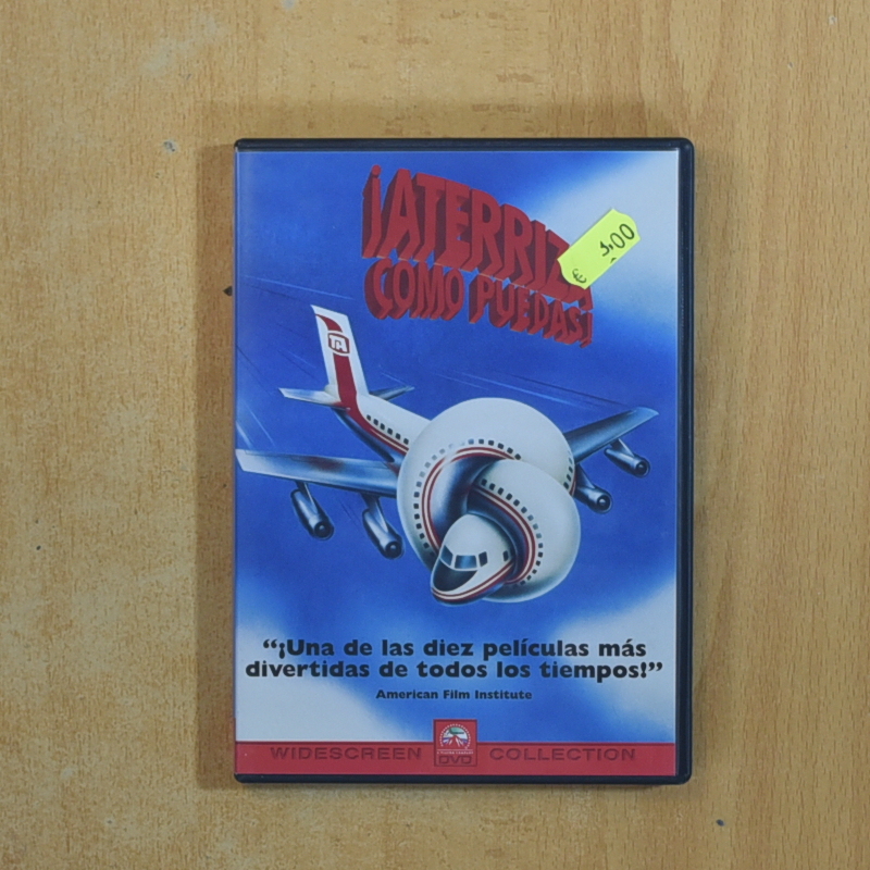 ATERRIZA COMO PUEDAS - DVD