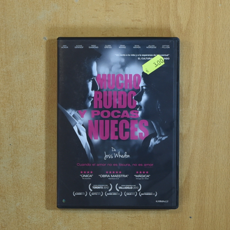 MUCHO RUIDO Y POCAS NUECES - DVD