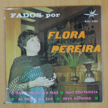 [264169] FLORA PEREIRA - O TEMPO VOLTA PR'A TRAZ + 3 - EP