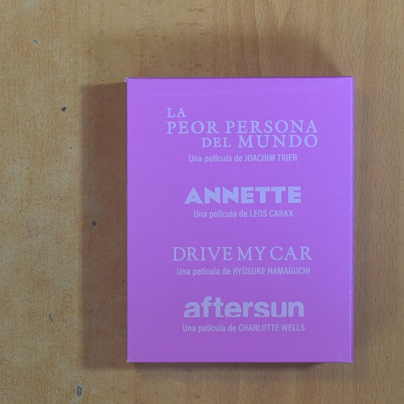 LAPEOR PERSONA DEL MUNDO / ANNETTE / DRIVE MY CAR / AFTERSUN - BLURAY