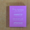 LAPEOR PERSONA DEL MUNDO / ANNETTE / DRIVE MY CAR / AFTERSUN - BLURAY