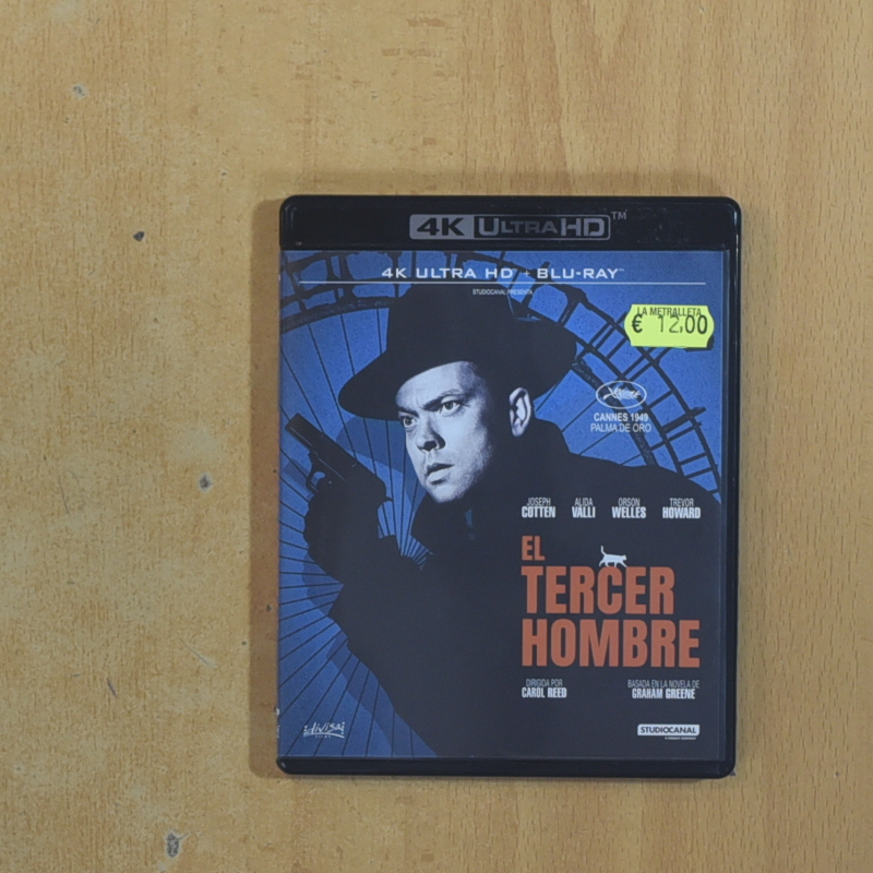 EL TERCER HOMBRE 4K - BLURAY