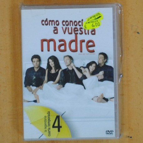 [264721] COMO CONOCI A VUESTRA MADRE - CUARTA TEMPORADA - DVD