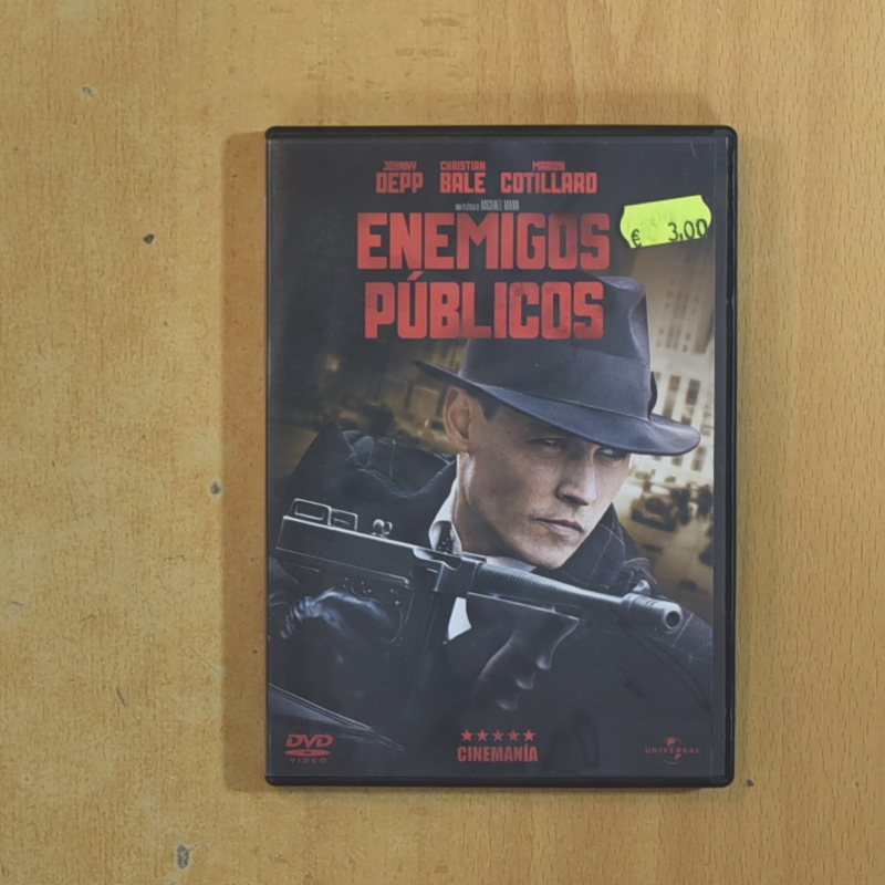 ENEMIGOS PUBLICOS - DVD