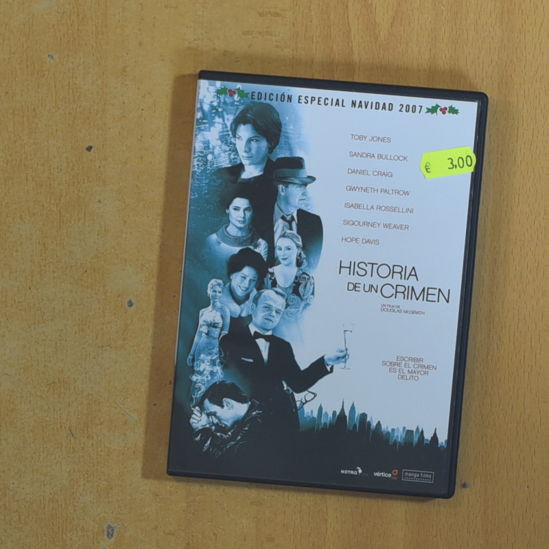 HISTORIA DE UN CRIMEN - DVD