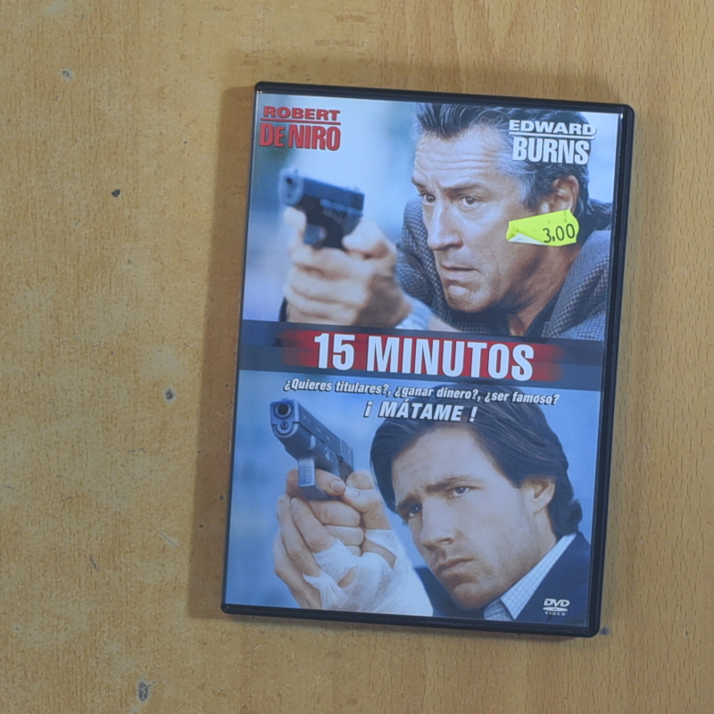 15 MINUTOS - DVD
