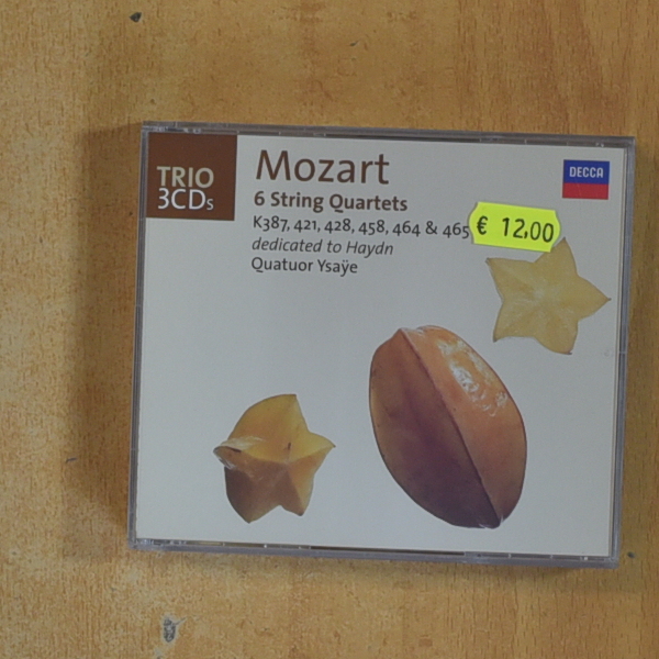 MOZART - 6 STRING QUARTETS - CD