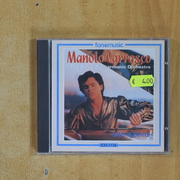 MANOLO CARRASCO Y THE ROYAL PHILHARMONIC ORCHESTRA - SUEÑOS DE JUVENTUD - CD