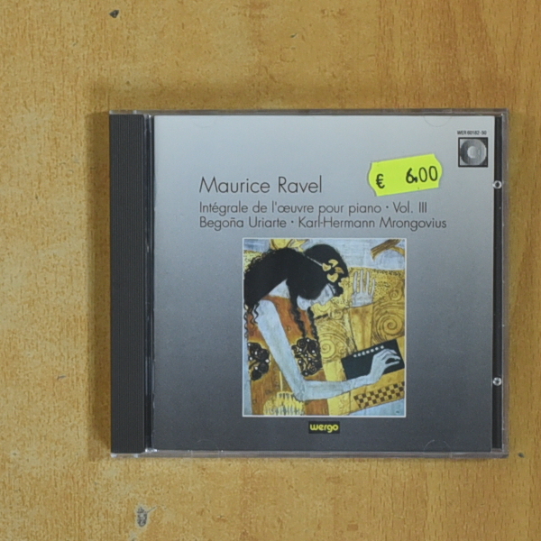 MAURICE RAVEL - INTEGRALE DE L OEUVRE POUR PIANO - CD