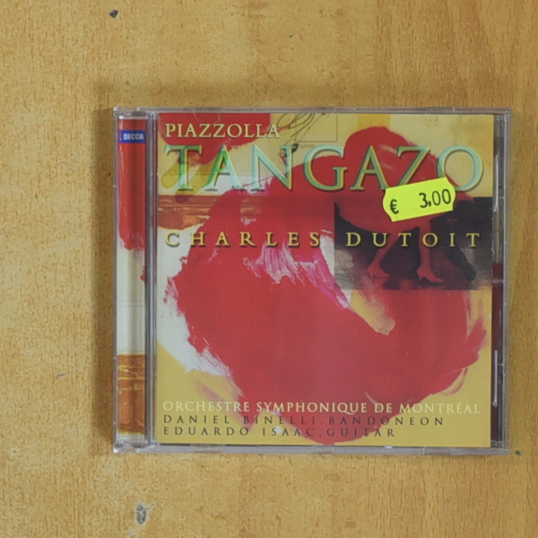 PIAZZOLLA - TANGAZO - CD