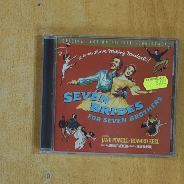 GENE DEPAUL - SEVEN BRIDES FOR SEVEN BROTHERS - CD