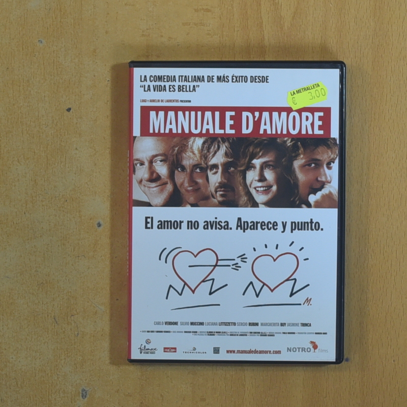 [425247] MANUALE D AMORE - DVD