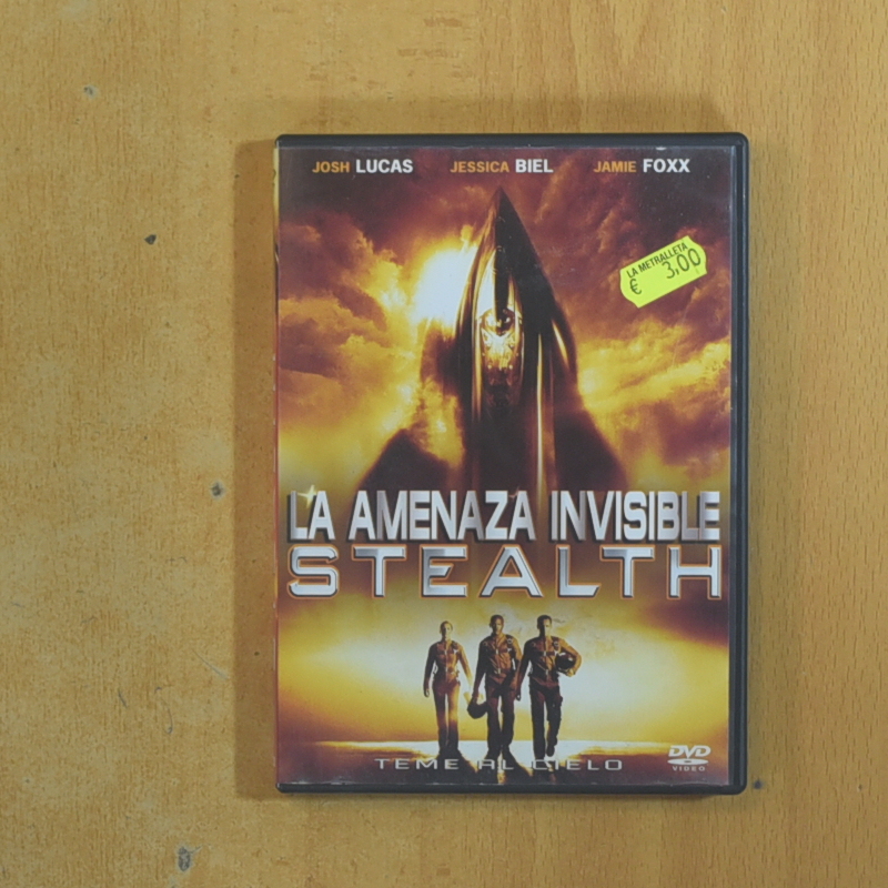 LA AMENAZA INVISIBLE STEALTH - DVD
