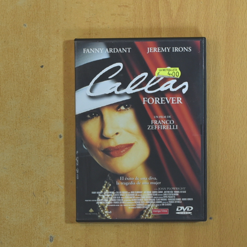 CALLAS FOREVER - DVD
