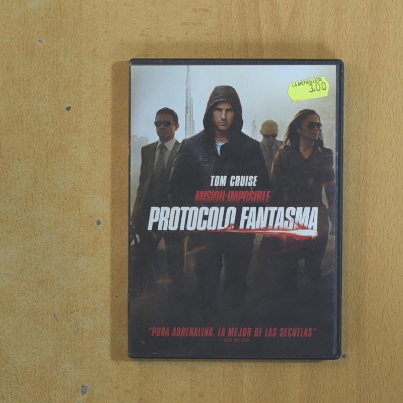 MISION IMPOSIBLE PROTOCOLO FANTASMA - DVD