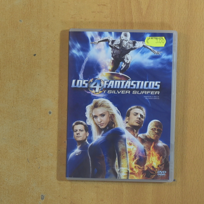 LOS 4 FANTASTICOS Y SILVER SURFER - DVD