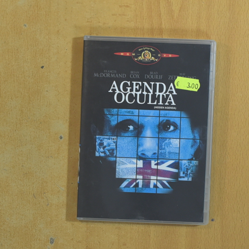 AGENDA OCULTA - DVD