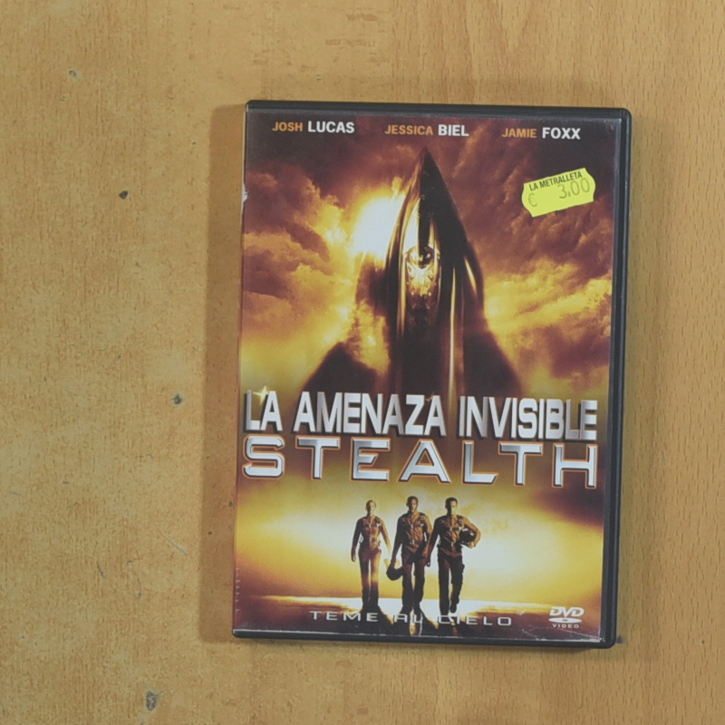 [425326] LA AMENAZA INVISIBLE STEALTH - DVD